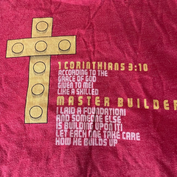 Lego and Let God t-shirt - Picture 2 of 2